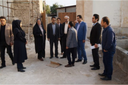 بازدید فرماندار بوشهر از مراحل بازسازی مدرسه گلستان ( مرکز آموزشهای تخصصی کوتاه مدت و پژوهش های کاربردی جهاددانشگاهی استان بوشهر)