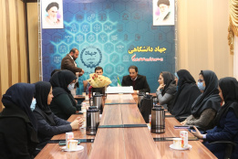 تجلیل از بانوان شاغل در جهاددانشگاهی استان بوشهر به مناسبت هفته زن