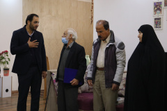 دیدار کارکنان جهاددانشگاهی استان بوشهر با خانواده شهید صادق میگلی‌نژاد
