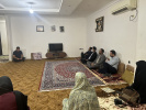 دیدار رئیس جهاددانشگاهی بوشهر  با خانواده شهید علی زارعی