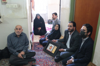 دیدار جهادگران جهاددانشگاهی بوشهر با خانواده شهیدان ذبیحی