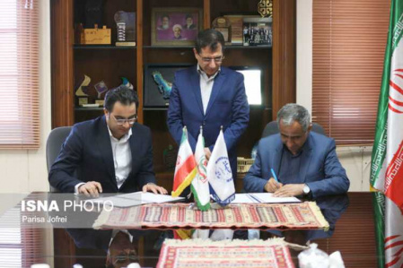امضای تفاهمنامه بین اداره کل پدافند غیرعامل و جهاد دانشگاهی بوشهر