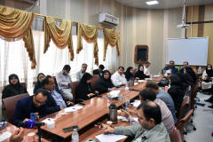 نشست خبری رئیس جهاددانشگاهی استان بوشهر با اصحاب رسانه به مناسبت سالگرد تاسیس این نهاد انقلابی و روز خبرنگار