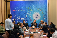نشست خبری رئیس جهاددانشگاهی استان بوشهر با اصحاب رسانه به مناسبت سالگرد تاسیس این نهاد انقلابی و روز خبرنگار