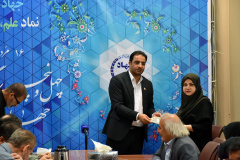 نشست خبری رئیس جهاددانشگاهی استان بوشهر با اصحاب رسانه به مناسبت سالگرد تاسیس این نهاد انقلابی و روز خبرنگار