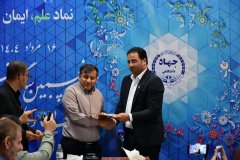 نشست خبری رئیس جهاددانشگاهی استان بوشهر با اصحاب رسانه به مناسبت سالگرد تاسیس این نهاد انقلابی و روز خبرنگار