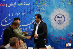 نشست خبری رئیس جهاددانشگاهی استان بوشهر با اصحاب رسانه به مناسبت سالگرد تاسیس این نهاد انقلابی و روز خبرنگار