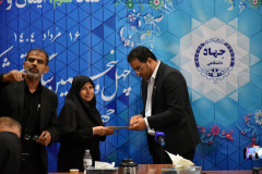 نشست خبری رئیس جهاددانشگاهی استان بوشهر با اصحاب رسانه به مناسبت سالگرد تاسیس این نهاد انقلابی و روز خبرنگار