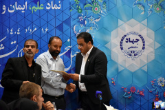 نشست خبری رئیس جهاددانشگاهی استان بوشهر با اصحاب رسانه به مناسبت سالگرد تاسیس این نهاد انقلابی و روز خبرنگار