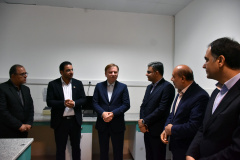بازدید استاندار از آزمایشگاه تشخیص طبی و ژنتیک و مرکز آموزش‌های پزشکی جهاددانشگاهی استان بوشهر