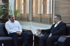 نشست مسئولان جهاد دانشگاهی با مدیرعامل مدیرعامل سازمان منطقه ویژه اقتصادی انرژی پارس