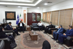 نشست مسئولان جهاد دانشگاهی با مدیرعامل مدیرعامل سازمان منطقه ویژه اقتصادی انرژی پارس