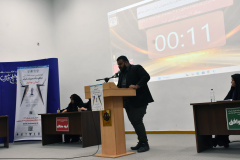 تصاویر روز نخست برگزاری مسابقات ملی مناظره دانشجویان ایران در استان بوشهر