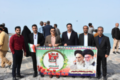 حضور اعضای جهاددانشگاهی بوشهر در راهپیمایی باشکوه 22 بهمن