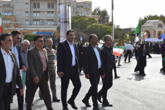 حضور اعضای جهاددانشگاهی بوشهر در راهپیمایی باشکوه 22 بهمن