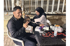 ارائه خدمات سلامت در موکب جهاددانشگاهی بوشهر