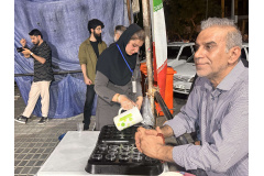 ارائه خدمات سلامت در موکب جهاددانشگاهی بوشهر