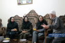 دیدار اعضای جهاددانشگاهی بوشهر  با خانواده شهید علیرضا زنده پی به مناسبت سالگرد تاسیس این نهاد انقلابی