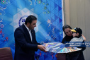 اهدای هدایا به فرزندان اعضای جهاددانشگاهی بوشهر به مناسبت روز جهانی کودک
