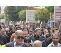 حضور اعضای جهاددانشگاهی بوشهر در راهپیمایی روز قدس