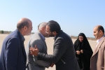 رییس  جهاددانشگاهی کشور در بدو ورود به بوشهر