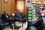 دیدار رئیس جهاددانشگاهی با رئیس سازمان مدیریت و برنامهریزی استان برای توسعه همکاریهای علمی، پژوهشی و فناورانه