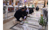 تجدید میثاق جهادگران جهاددانشگاهی بوشهر با آرمان‌های شهدا در سالروز آزادسازی خرمشهر